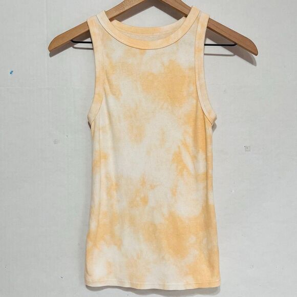 a new day Tops - A New Day Orange Tie Dye Tank Top   Size M